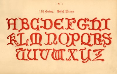 14世纪。大英博物馆，1862年 作者 不明
