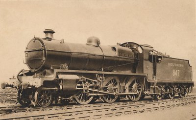 2.6.0。 20世纪初，A.847型混合动力发动机。 作者 Unbekannt