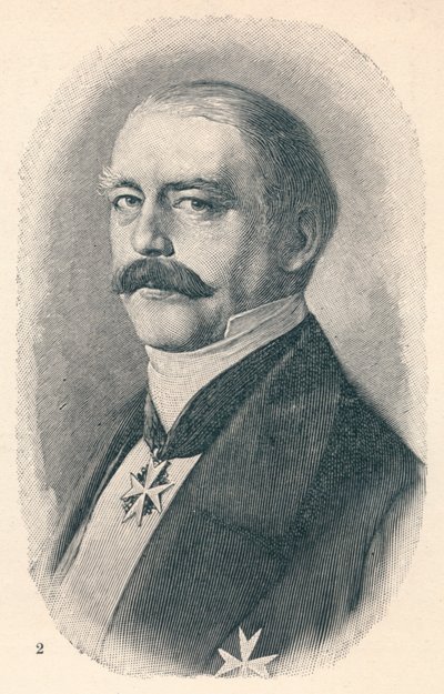 2-奥托·范Bi斯麦（Otto Van Bismarck），在他的职业生涯的四个阶段，1907年 作者 不明