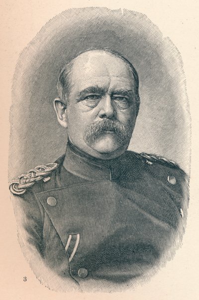 3-奥托·范Bi斯麦（Otto Van Bismarck），在他的职业生涯的四个阶段，1907年 作者 不明