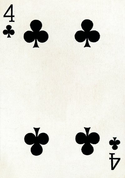 Goodall＆Son Ltd.纸牌组中的4个俱乐部，c1940 作者 不明