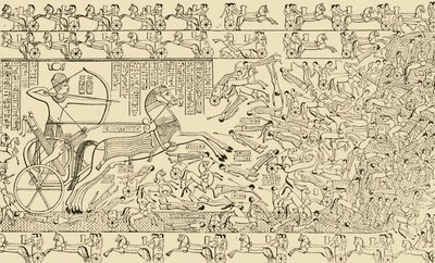 1890年，在拉比西姆（The Ramesum）的底比斯（The Ramesum）举行的一场战斗现场。 作者 不明