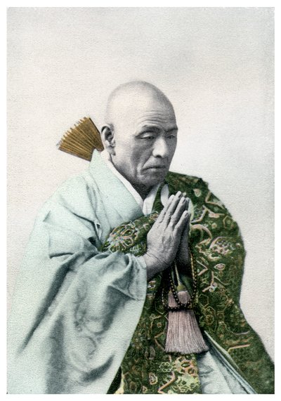 一位佛教神父，1904年 作者 不明