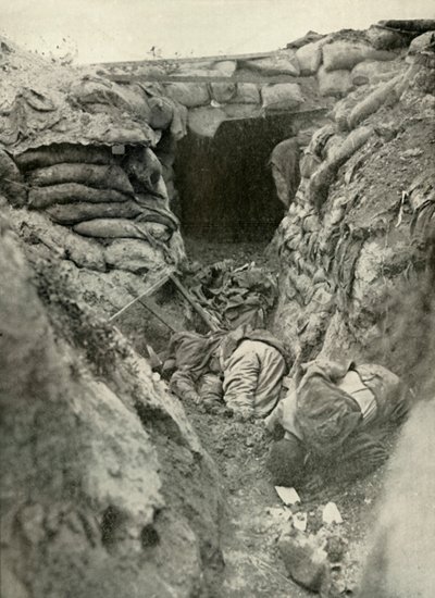 1919年被占领的德国战nch。 作者 不明