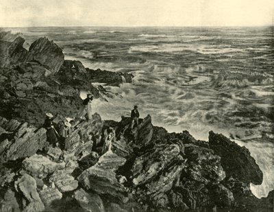 1901年，在瓦南布尔的海岸场景。 作者 不明