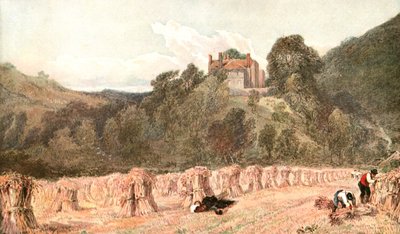 玉米田，c1840s，c1900。 作者 不明