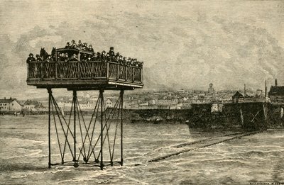 一座好奇的过桥，1882年。 作者 不明