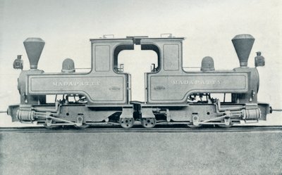 双层机车，1922年。 作者 不明