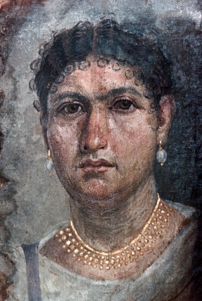 1世纪的Fayum Aline肖像，也被称为Ténos 作者 不明