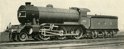 精细混合交通类型，大北方铁路，1930年。 作者 不明