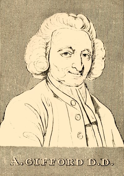 A.Gifford DD，1700-1784年，1830年。 作者 不明