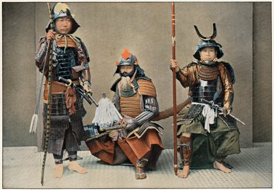 一群武士，c1890 作者 不明