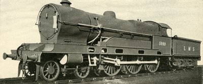 LMS上的领先快递类型-重建的Claughton。，c1930。 作者 Unbekannt