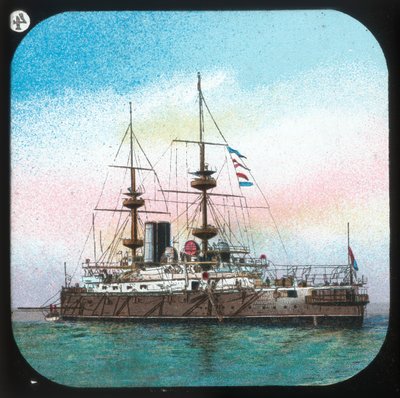 现代战舰-HMS木星，c1900。 作者 不明