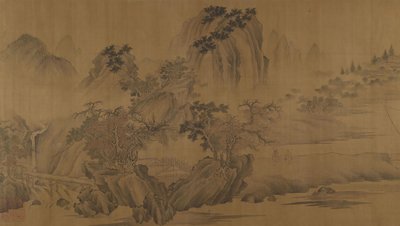 一个僻静的渔村。 作者 不明
