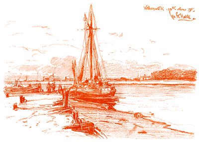 沃尔伯斯威克素描，1899年 作者 不明