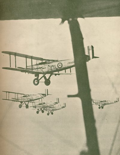 皇家空军编队中队，1927年 作者 不明