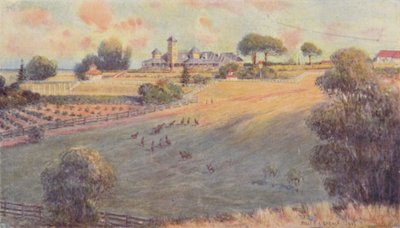 车站宅基地，1923年。 作者 不明