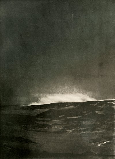 1909年，《伯德山》上的蒸汽爆炸。 作者 不明