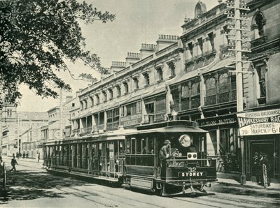 悉尼蒸汽缆车，1901年。 作者 不明