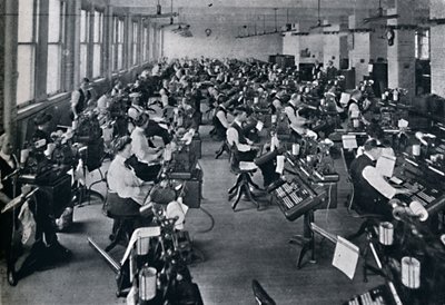 1916年世界上最大的合成机电池一览 作者 不明