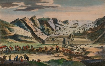 著名的中国长城景观，1782年 作者 不明