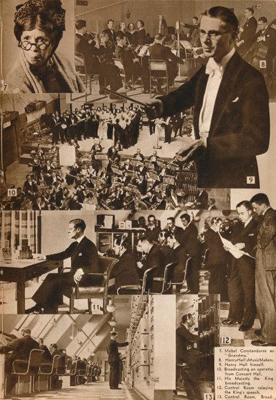 1937年7月13日访问英国广播公司 作者 不明
