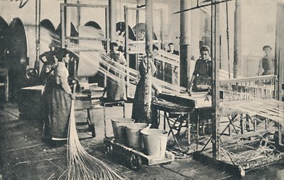 蜡锥制造厂，1917年 作者 不明