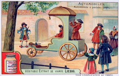 带脚踏车，1690，c1900 作者 不明