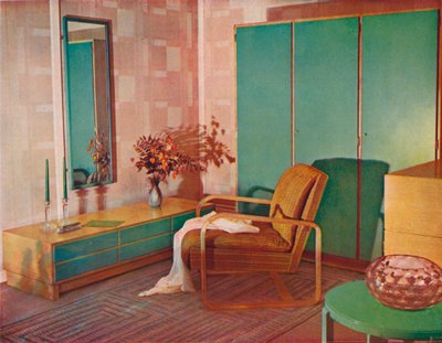 亨利·斯通和班伯里之子的陈列室一角，1935年 作者 不明