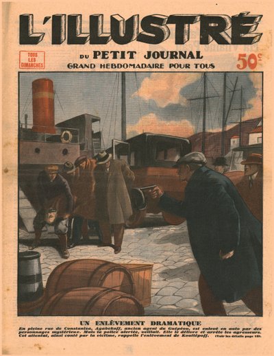 戏剧性的绑架事件，1932年。 作者 不明