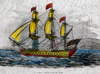 一流的战争人物，18世纪 作者 不明