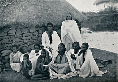 一群阿比西尼亚人，1912年 作者 不明