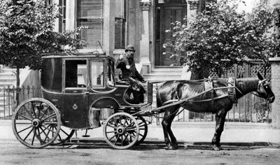 一辆马车，伦敦，1926-1927年 作者 不明