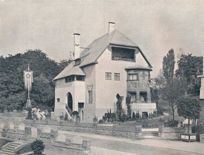 汉斯·克里斯蒂安森（Hans Christiansen）设计的房屋，c1901 1901-1902 作者 不明