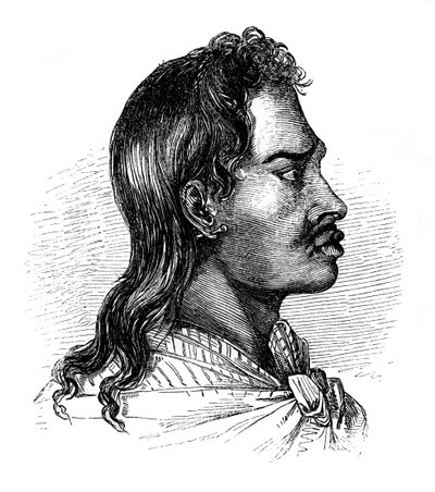 塔希提岛人，1848年 作者 不明