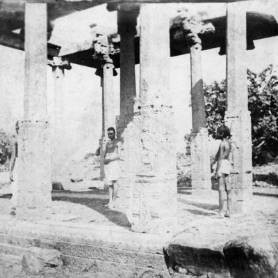 印度马德拉斯附近的一座破庙，1874年 作者 不明