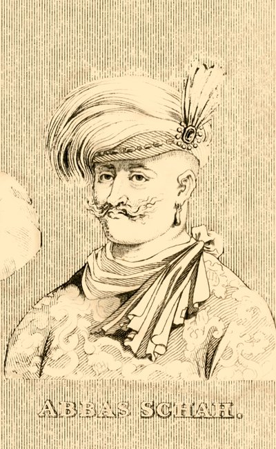 阿巴斯·沙（Abbas Shah），1571-1629，1830年。 作者 不明
