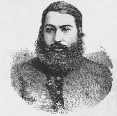 阿卜杜勒·拉赫曼·汗（Abdur Rahman Khan），阿富汗阿米尔（Ameer），建于1880年 作者 不明