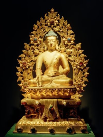 Abhijnaraja，雕塑，18世纪。 作者 不明