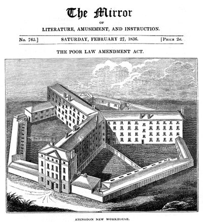牛津郡的阿宾登工作间，为阿宾登联盟建造，1836年 作者 不明