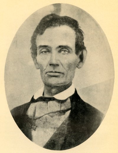 亚伯拉罕·林肯（Abraham Lincoln），1858年，1930年。 作者 不明