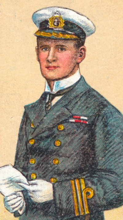 泰迪·埃文斯海军上将，1881-1957年，英国海军军官和南极探险家，1916年 作者 不明