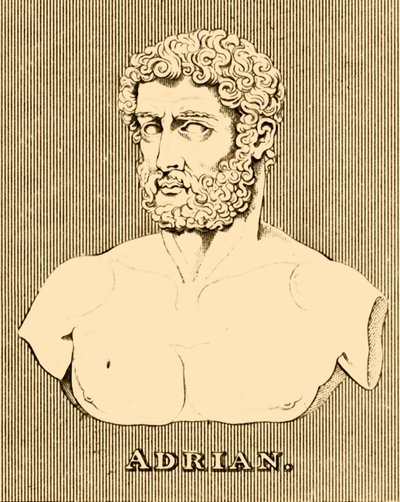 阿德里安（Adrian），公元76-138年，1830年。 作者 不明