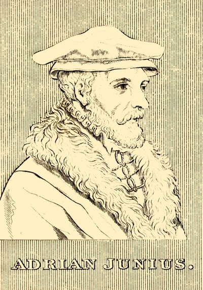 阿德里安·朱尼乌斯（Adrian Junius），1511-1575，1830年。 作者 不明