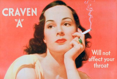 1939年Craven A香烟的广告 作者 不明