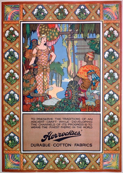 广告Horrockses面料，1920年 作者 不明