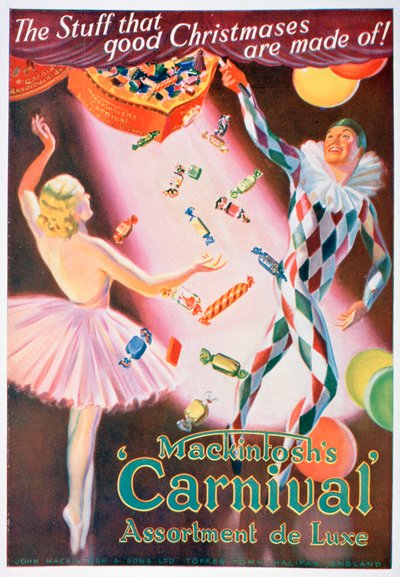 1935年Mackintoshs狂欢节太妃糖广告 作者 不明