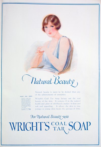 1925年Wrights煤焦油肥皂的广告 作者 不明