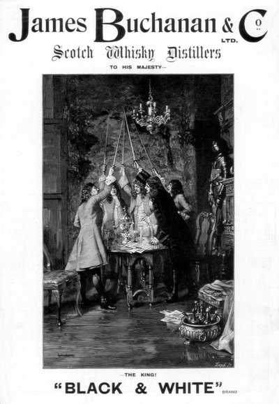 James Buchanan and Co.苏格兰威士忌的广告 作者 不明